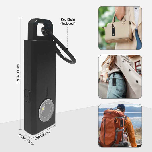 Anti Spier Self-Defense Security Alarm With Motion Sensor & LED