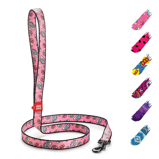 Nylon Dog Leash for Small Dogs Medium Dogs 4 Ft x 4/5 inch Wide Unicorns Color by Anti Spier