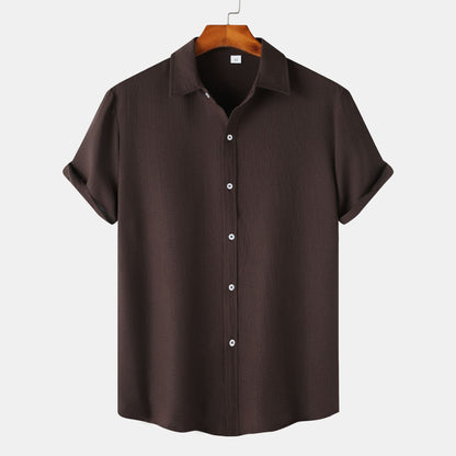 The new Hawaiian casual short-sleeved men's shirt has a handsome 3D print by Hypersku