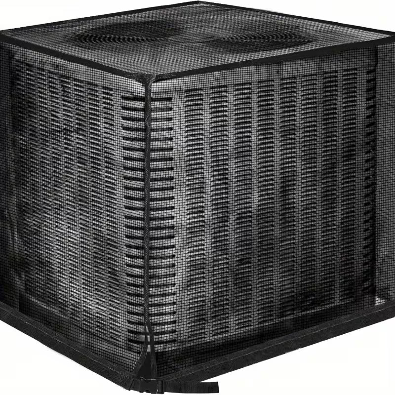 Four Seasons Anti-Blocking Mesh Outdoor Air Conditioner Cover | Easy to Install and Clean, AC Unit Protection - Prevents Debris Buildup by Anti Spier