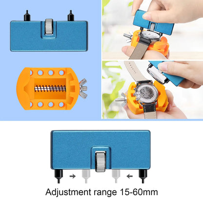 JOREST Watch Repair Kit, for Watch Battery Replacement & Watch Link Removal and Resizing & Watch Opener, Watch Repair Screwdriver Set, Watch Wrench Back Remover, Watch Cleaning, Spring Bar Tool by Anti Spier