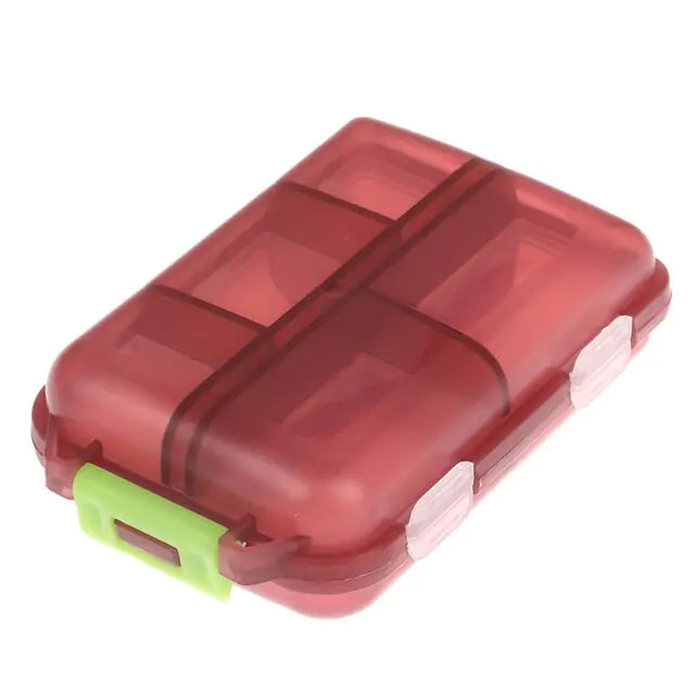 Portable Travel Pill Organizer Case by Anti Spier