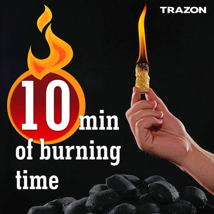 Fire Starters for Indoor Fireplace Campfires Wood Stove Grill Charcoal Chimney by Anti Spier
