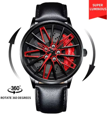 360° Rotate Wheel Watches For Men by Anti Spier