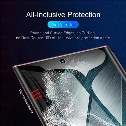 Tempered Glass Screen Protector Lens Hydrogel For Samsung S23 S22 Ultra Plus USA by Anti Spier