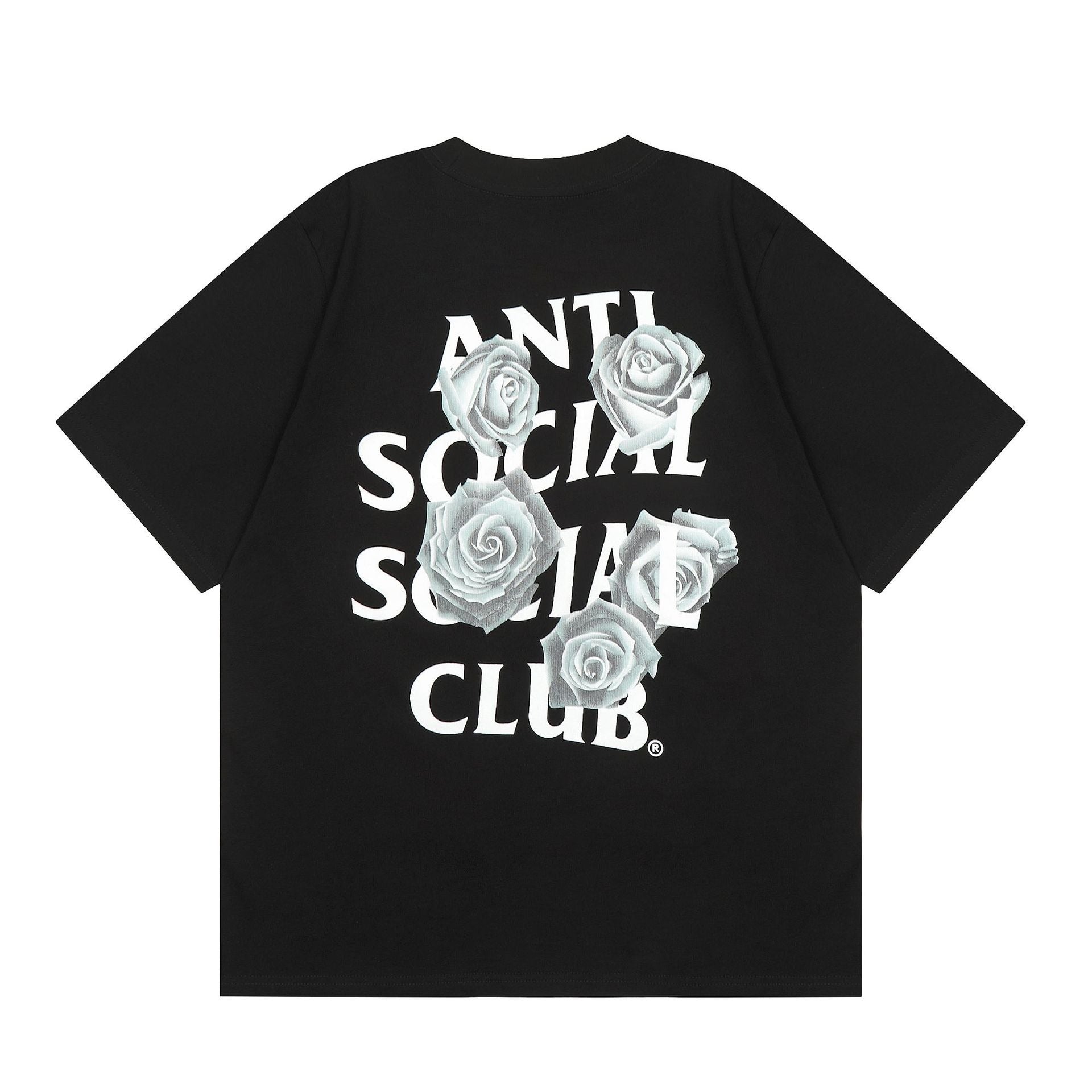 ANTI SOCIAL SOCIAL CLUB High Street Scorpion Snake Tiger alphabet print casual short sleeve T-shirt by Hypersku