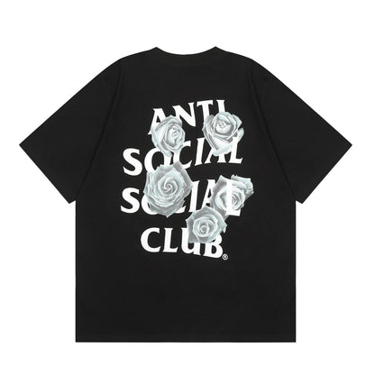 ANTI SOCIAL SOCIAL CLUB High Street Scorpion Snake Tiger alphabet print casual short sleeve T-shirt by Hypersku