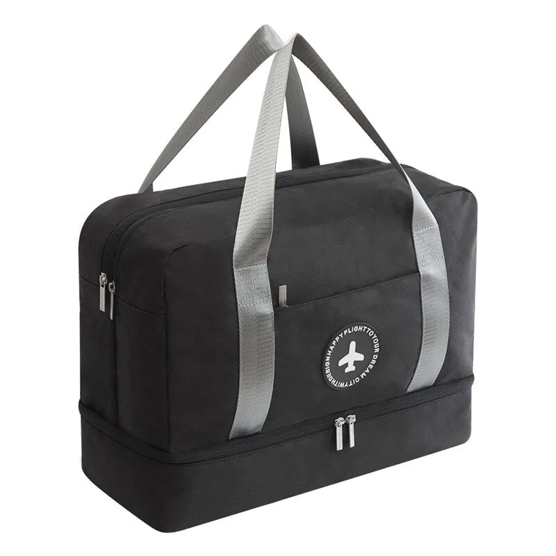 Waterproof Gym and Beach Bag with Wet/Dry Compartments by Anti Spier