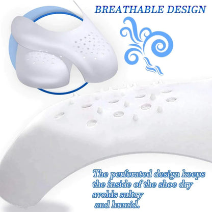 5 Pairs Shoe Protector Anti Crease Force Fields Cover Toe Cap Creasing Decreaser by Anti Spier
