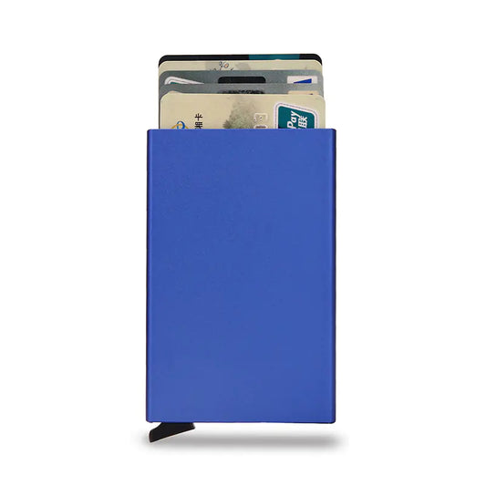 Anti-Magnetic Aluminum RFID Card Holder Wallet by Anti Spier