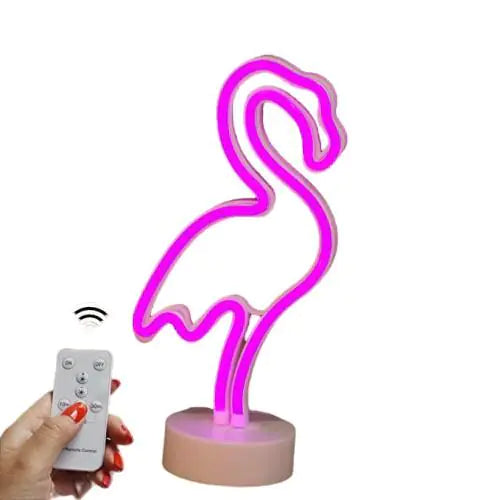 Tropical Nights Neon Deco Lights With Remote Control by Anti Spier