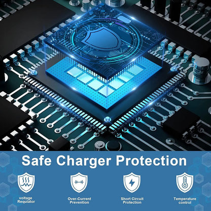 45W USB-C Super Fast Wall Charger + 6FT Cable For Samsung Galaxy S20 S21 S22 S23 by Anti Spier