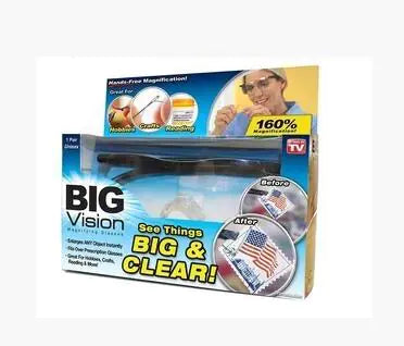 160-Degree Magnifier & 250-Degree Reading Glasses by Anti Spier