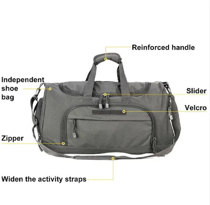 High Capacity Dry And Wet Separation Bag by Anti Spier