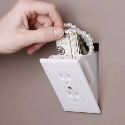 Wall Outlet Hidden Safe With Key Lock, The Sneaky Way To Trick Thieves, Easy To Install, Real Wall Plate, Wall Hidden Safe For Money, Elevated Choice Over Book Safe Or Can Safe by Anti Spier