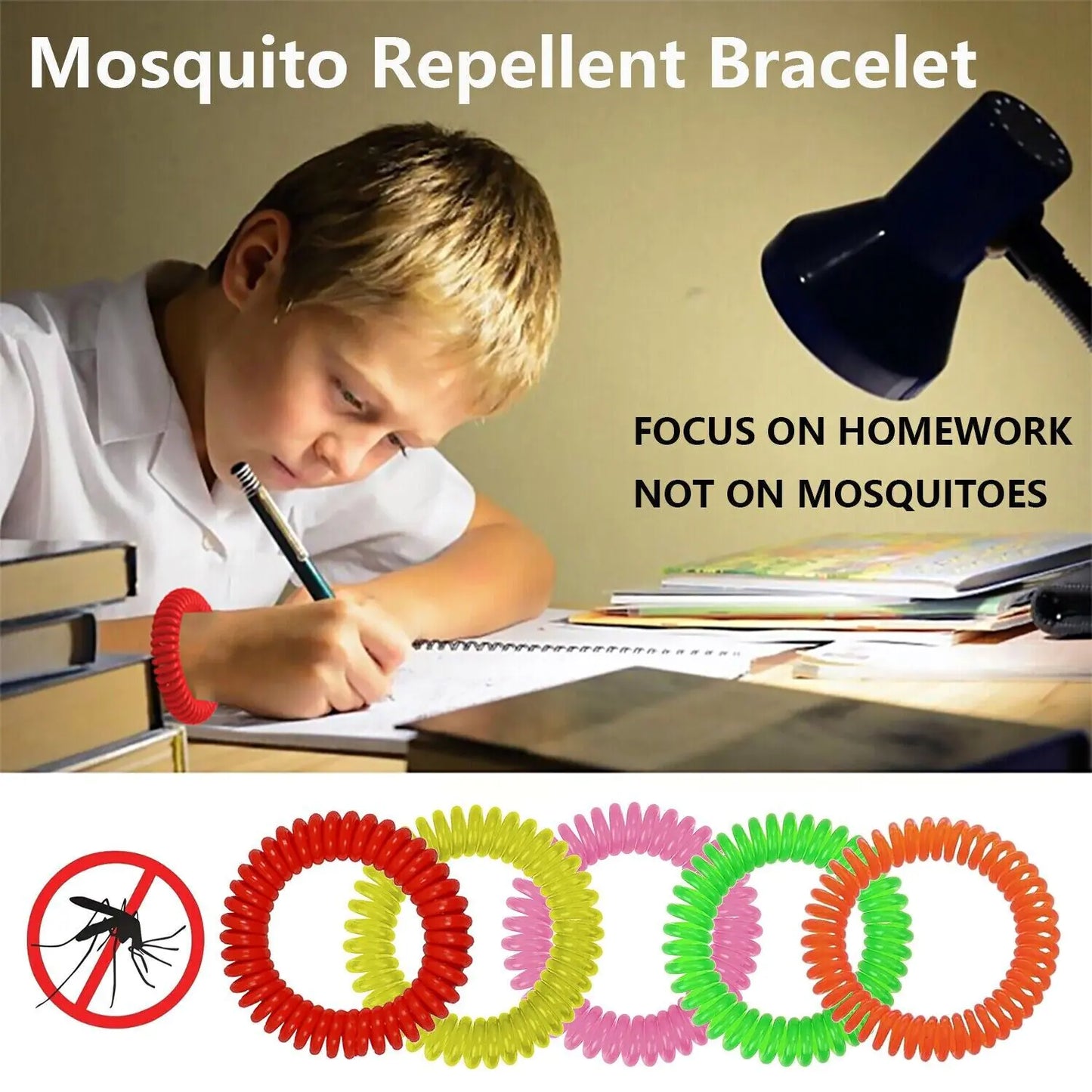 24 Pack Anti Bug Insect Pest Repellent Bracelet Wrist Band Natural Protection US by Anti Spier
