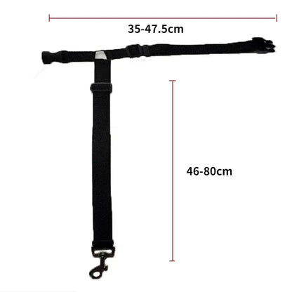 Pet Car Seat Belt & Harness Safety And Style by Anti Spier