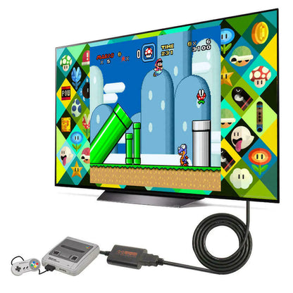 N64 To HDMI Converter Adapter HD Link Cable For Nintendo Gamecube Super NES SNES by Anti Spier