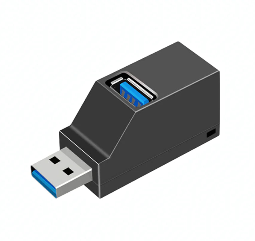 2 Pcs 3 Port USB 3.0 Hub Portable High Speed Splitter Box For PC Notebook Laptop by Anti Spier