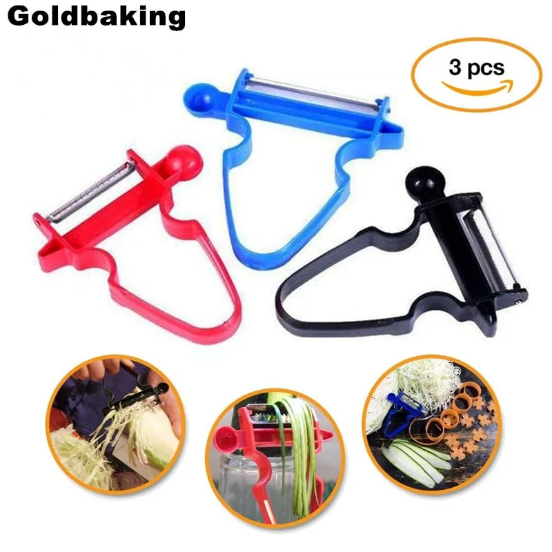 Magic Trio Peeler, Slicer and Shredder by Anti Spier
