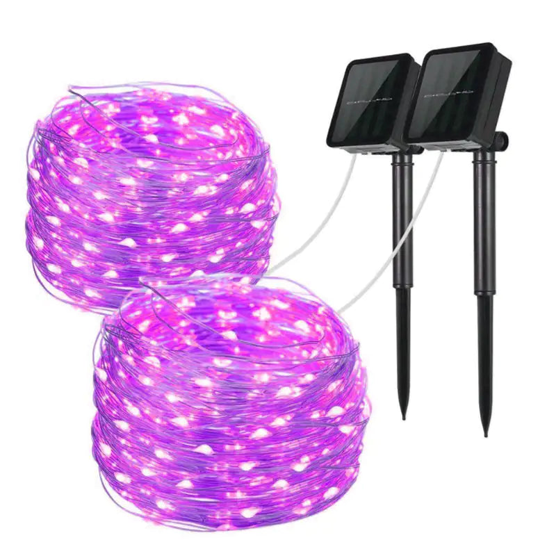 Mini Fiery 100 Lights Shine Like Firebugs With Solar Power 2/ Pak by Anti Spier