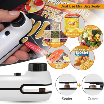 USB Mini Bag Sealer Cutter by Anti Spier