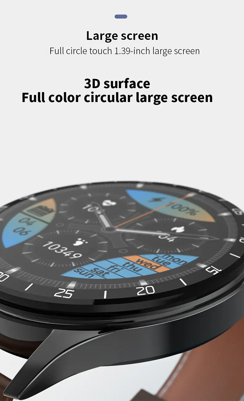 Smart Watch With Earplugs, 2-in-1 Headset Watch, With Fitness Tracker. Smart Watch With Speaker For Answering Calls, Sleep Monitor, Sports Smart Watch With Long Standby Time, Suitable For Android And IPhone by Anti Spier