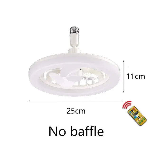 Remote-Controlled Ceiling Lamp Fan by Anti Spier