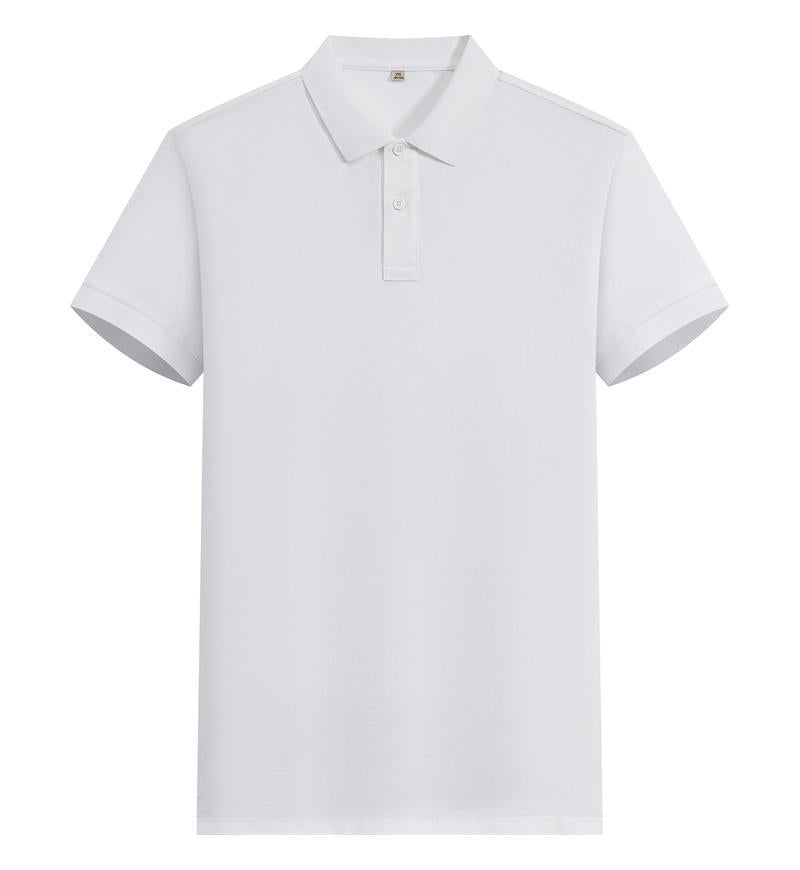 200g Island cotton polo shirt, cotton , cashmere texture, silk luster, moisture-wicking, anti-wrinkle, wear-resistant, short-sleeved by Hypersku