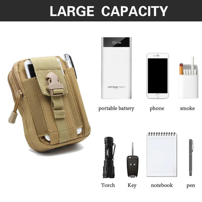 Waterproof Tactical Pouch Belt Waist Pack by Anti Spier