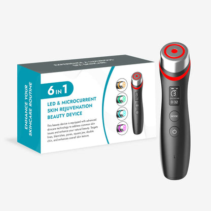 Color Light Microcurrent Vibration Massager by Anti Spier