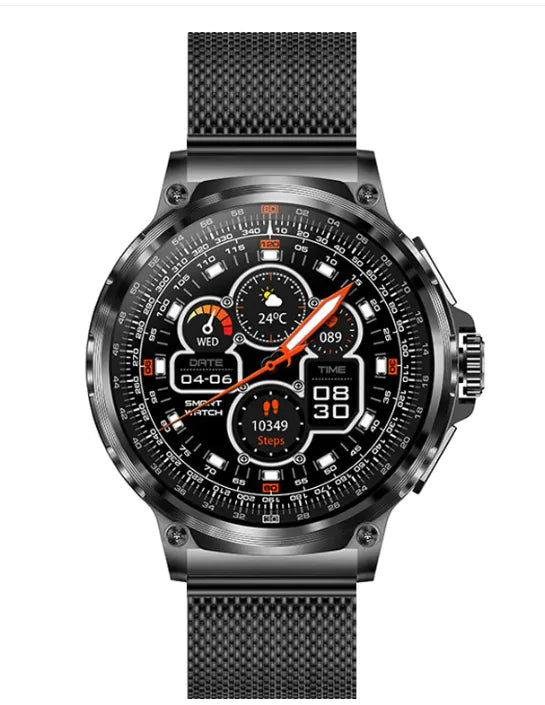 Bluetooth Multi-Sport Smartwatch with Heart Rate & SpO2 Monitoring by Anti Spier