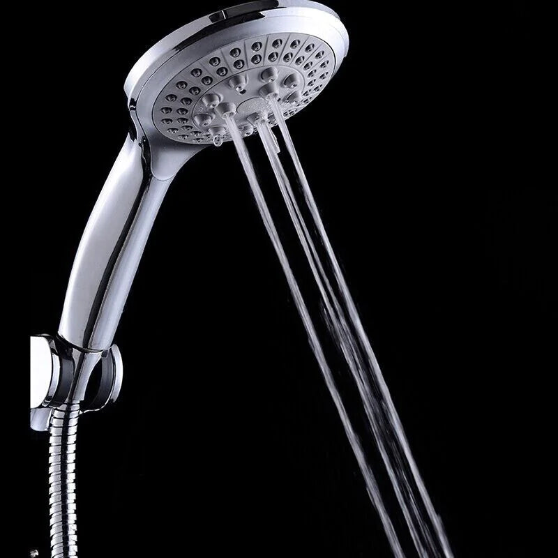 High Pressure Shower Head 5 Settings Handheld Shower Heads Spray With 5 FT Hose by Anti Spier