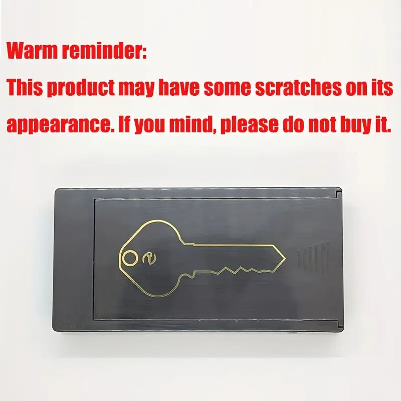 Large magnetic key holder designed for outdoor use, perfect for securely hiding keys for vehicles, boats, homes, Airbnb rentals, and emergencies. by Anti Spier