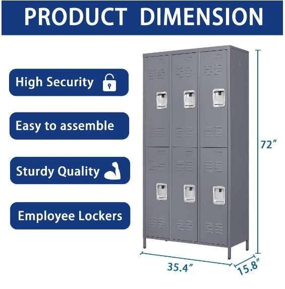 Metal Lockers With Locks by Anti Spier