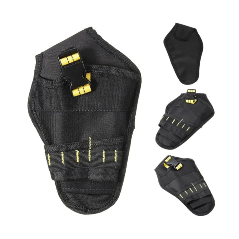 Heavy Duty Drill Holster Tool Belt Pouch Bit Holder Hanging Waist Bag Drill Tool by Anti Spier