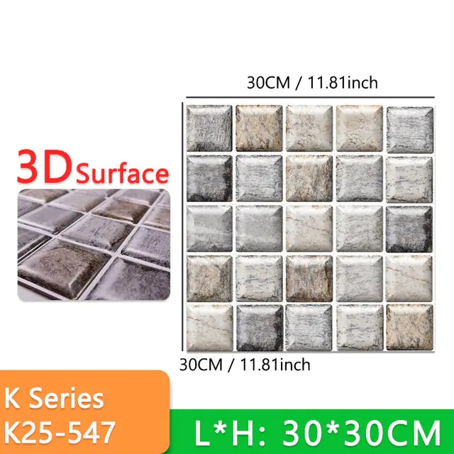 Thick Self-Adhesive Marble Floor Stickers by Anti Spier