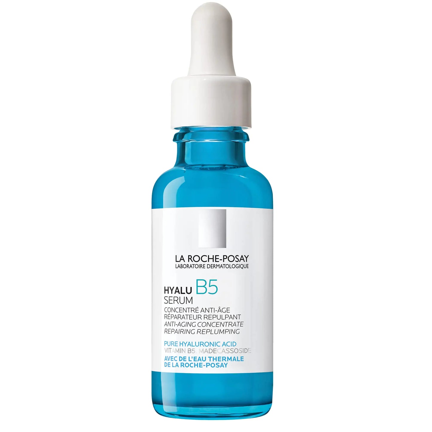 La Roche-Posay Hyalu B5 Pure Hyaluronic Acid Serum for Face, with Vitamin B5, Anti-Aging Serum for Fine Lines and Wrinkles, Hydrating Serum to Plump and Repair Dry Skin, Safe on Sensitive Skin 1 Fl Oz (Pack of 1) by Anti Spier