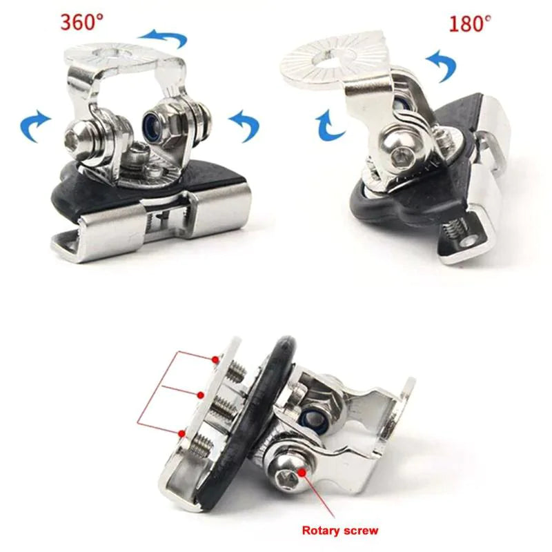 2PCS Pillar Hood Led Work Light Bar Mount Bracket Clamp Holder Offroad Universal by Anti Spier