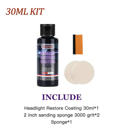 Headlight Restore Coating by Anti Spier