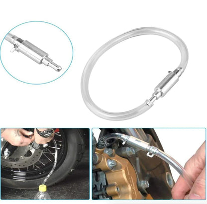 Car Motorcycle Clutch Brake Bleeder Hose One Way Valve Tube Bleeding Tool Set US by Anti Spier
