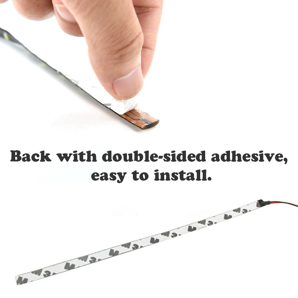 Lot Waterproof 12''/15 DC 12V Motor LED Strip Underbody Light For Car Motorcycle by Anti Spier