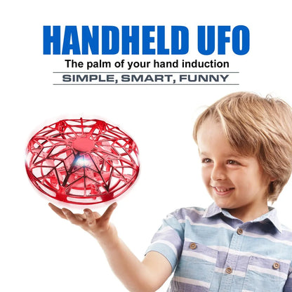 Mini Drone Quad Induction Levitation UFO by Anti Spier