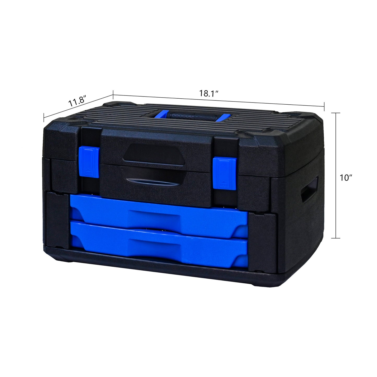 Black Hand Tool Box With Toolset 266Pcs by Anti Spier