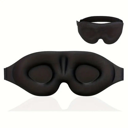 Adjustable 3D Sleep Mask for Men & Women - Breathable, Light-Blocking Eye Cover for Naps & Travel Father's Day, Mother's Day Gift by Anti Spier