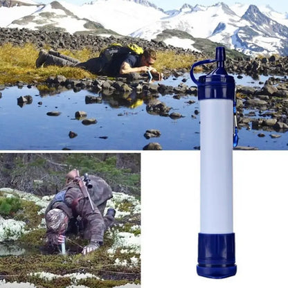 Portable Outdoor Survival Water Life Straw by Anti Spier