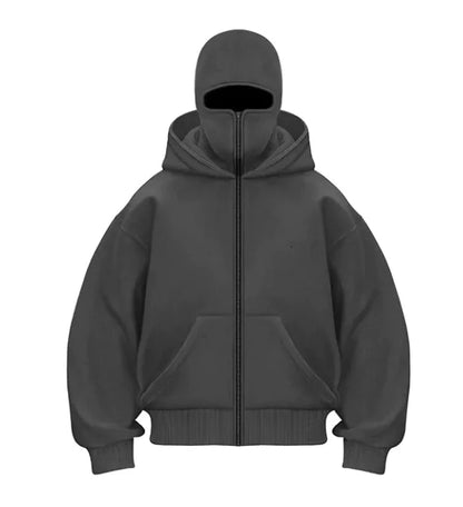 Fleece-lined Double Hood by Anti Spier