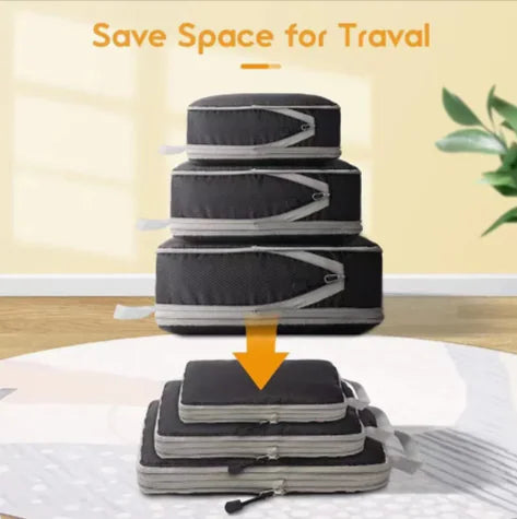 Amazon Travel Compressed Storage Bag 3-Piece Set by Anti Spier