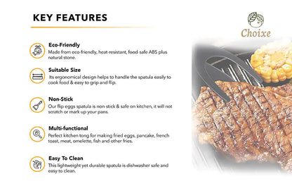 Spatula Tongs Cooking Tool by Anti Spier