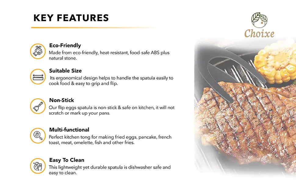Spatula Tongs Cooking Tool by Anti Spier